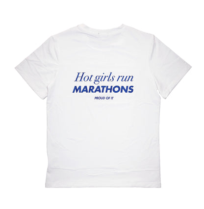 T-shirt Girls run marathons