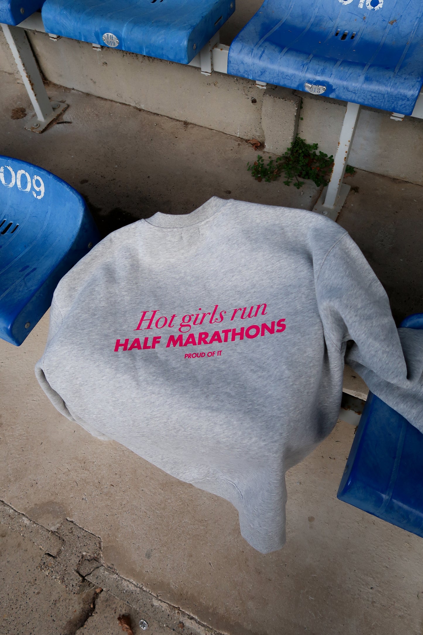 Girls run half marathons sweatshirt