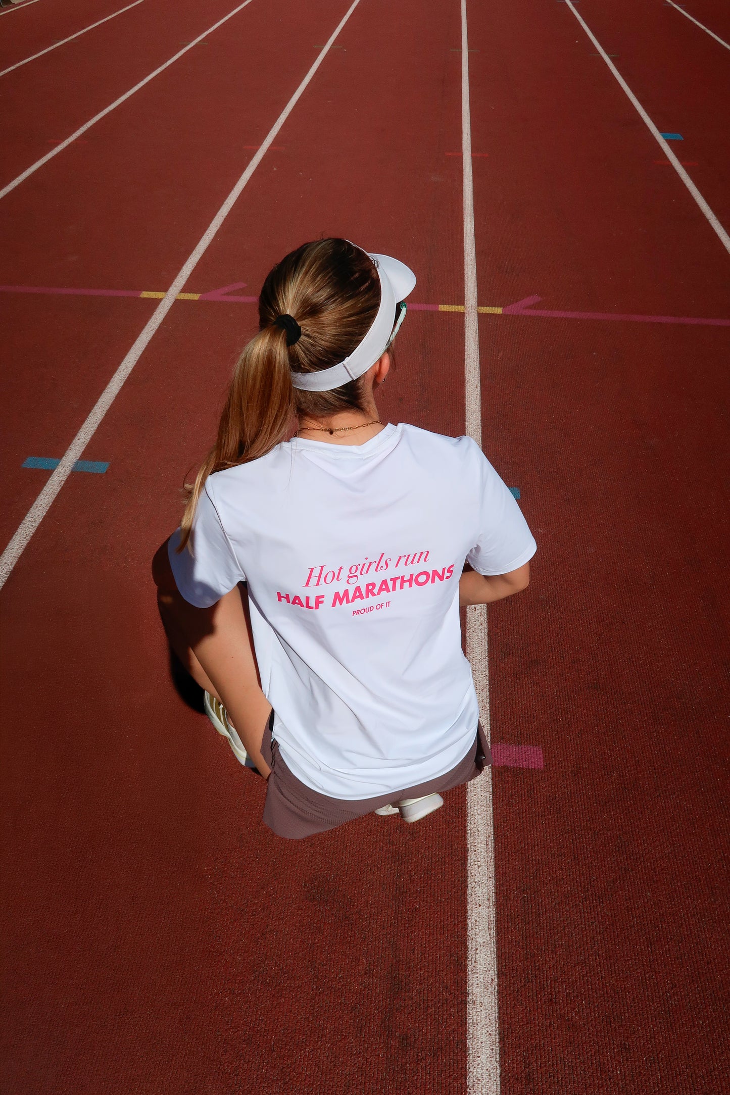 T-shirt Girls run half marathons