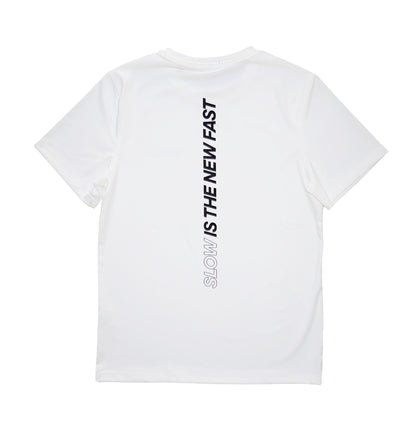 T-shirt Slow is the new fast