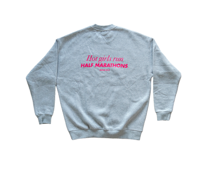 Girls run half marathons sweatshirt