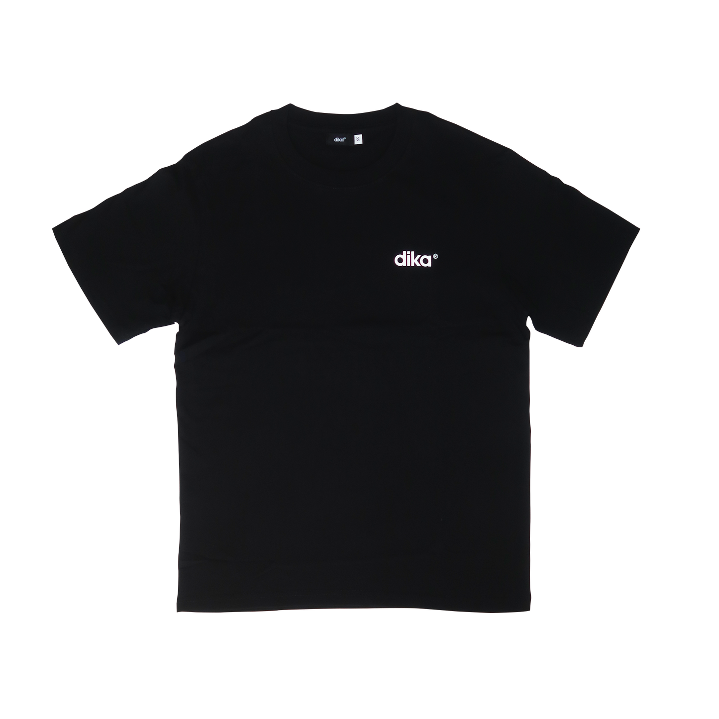 T-shirt Less and More Noir