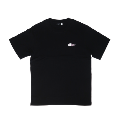 T-shirt Less and More Noir